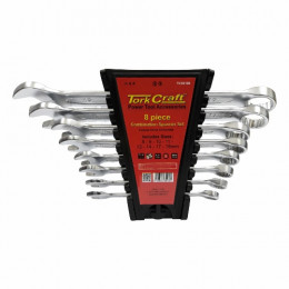 Spanner Set Comb 08-19 08Pc Tork Craft