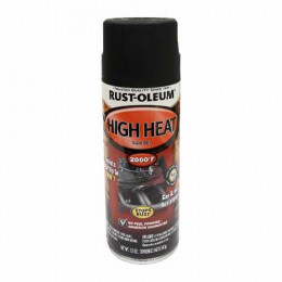 S/Paint H/H Flat Black Rust Oleum