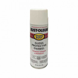 S/Paint S/Rust Gls White Rust Oleum