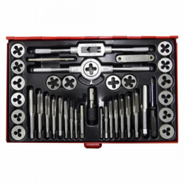 Tap & Die Set 40P Hss Red Box Javelin