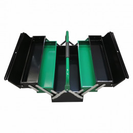 Tool Box Met Blk & Grn 5Tier Mt