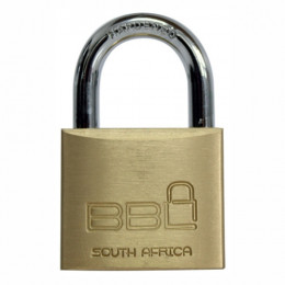 Bbl Padlock Brs 50Mm 3P K/Alike