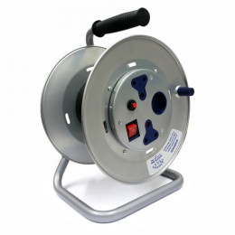 Extension Reel 16Amp Metal Empty