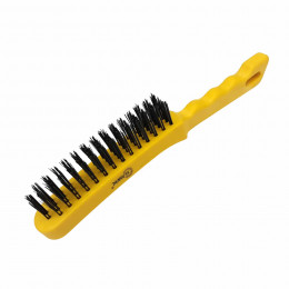 Welders Wire Brush St Yellow