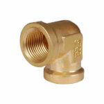 BRASS ELBOW 1/4 X 1/4