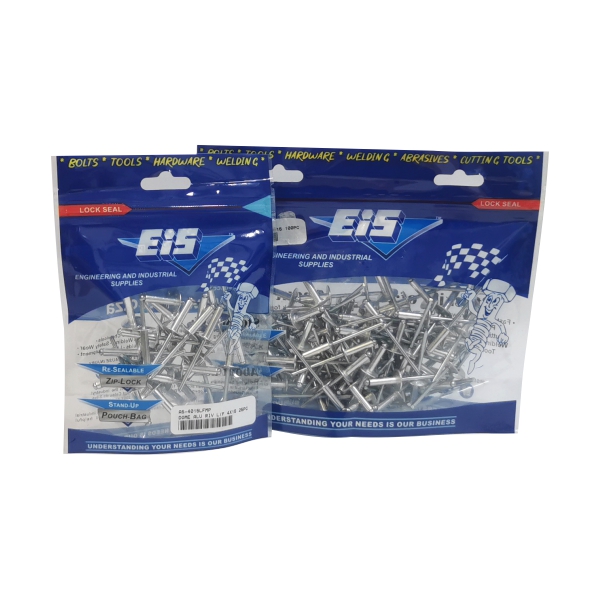 Dome alum rivet l/f 3.2x10 100pc Dome alum rivet l/f 3.2x10 100pc