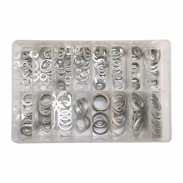 ASSORTED ALUM WASHERS 295PCS ASSORTED ALUM WASHERS 295PCS