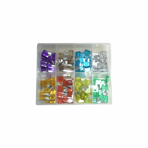 ASSORTED CAR FUSE MINI +/-100PC ASSORTED CAR FUSE MINI +/-100PC