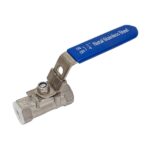 BALL VALVE S/STL FF 6MM 1/4