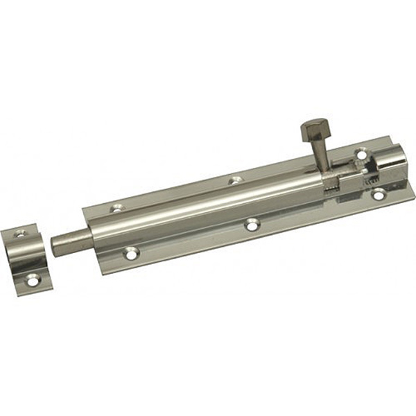 BARREL BOLT STRAIGHT 100MM C/P