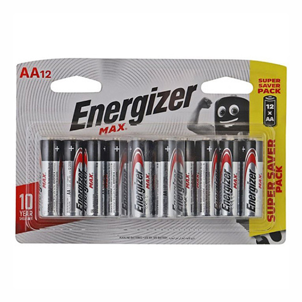 BATTERY AA 12P ENERGIZER BATTERY AA 12P ENERGIZER