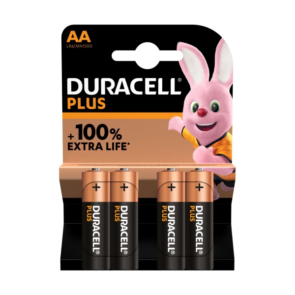 BATTERY AA PENL 4PC MN1500 DURACELL BATTERY AA PENL 4PC MN1500 DURACELL