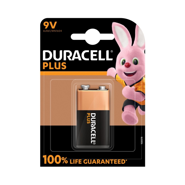 BATTERY 9V DURACELL MN1604 PP3 BATTERY 9V DURACELL MN1604 PP3