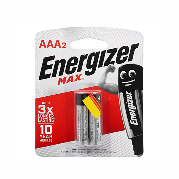 BATTERY AAA 2PC ENERGIZER BATTERY AAA 2PC ENERGIZER