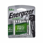 BATTERY RE-CH AA 4P ENERGIZER