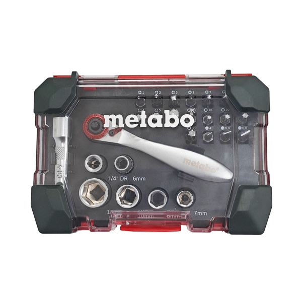 BIT SET 1/4 26PCE METABO BIT SET 1/4 26PCE METABO
