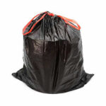 REFUSE BAGS BLK 20P DRAW STRING