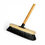 FLOOR BROOM SOFT BLK BRIS 290MM COMPLETE
