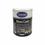 BRAAI COAT BLACK 1LT EXCELSIOR