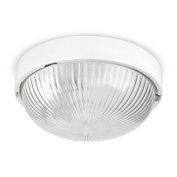 BULKHEAD 2D 28W RND WHITE