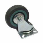 75MM SWIVEL RUBBER CASTOR