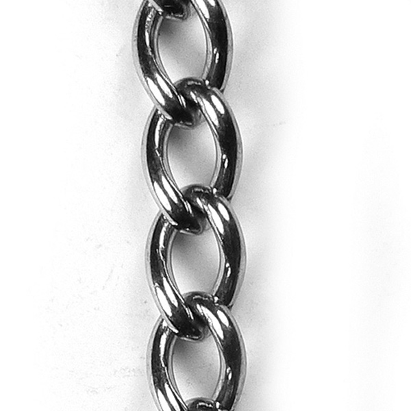 TWIST LINK CHAIN N/P 3mm TWIST LINK CHAIN N/P 3mm