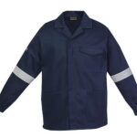 JACKET N/BLUE FLAME ACID SZ 46 JACKET N/BLUE FLAME ACID SZ 46