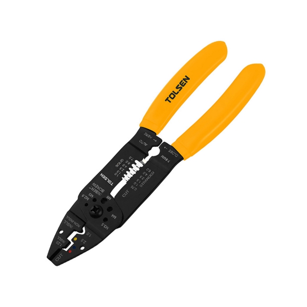 CRIMP & STRIP PLIER 215MM TOLSEN CRIMP & STRIP PLIER 215MM TOLSEN