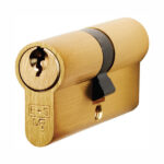 BBL BRS 60MM ECON EURO CYLINDER