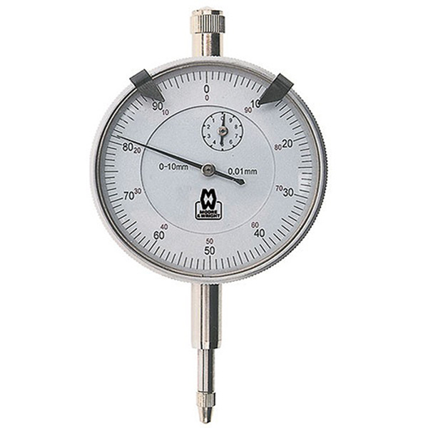 DIAL GAUGE IND 0.01MM 0 -10 ECONO