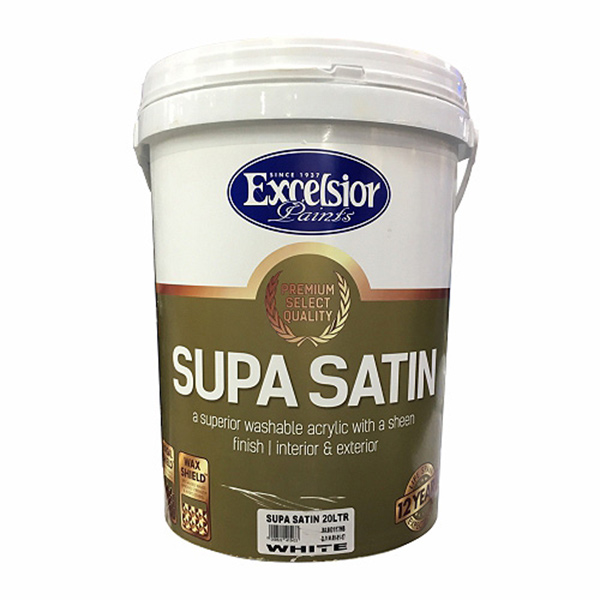 EXCELSIOR SATIN ACRYLIC WH 20LT EXCELSIOR SATIN ACRYLIC WH 20LT