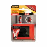 D/S DUAL LOCK 25X7.5 4P BLK 3M