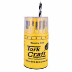 DRILL SET ASST 15PC TORK CRAFT DRILL SET ASST 15PC TORK CRAFT