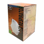 D/MASK C/W VALVE FFP2 P/12