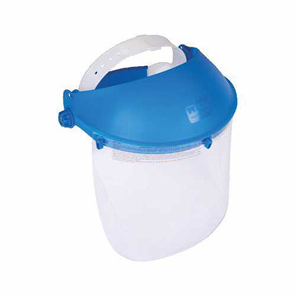 FACE SHIELD DEEPGUARD 20CM C/W HEADGEAR FACE SHIELD DEEPGUARD 20CM C/W HEADGEAR