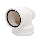 110mm PVC SV AH BENT PAN COLLAR