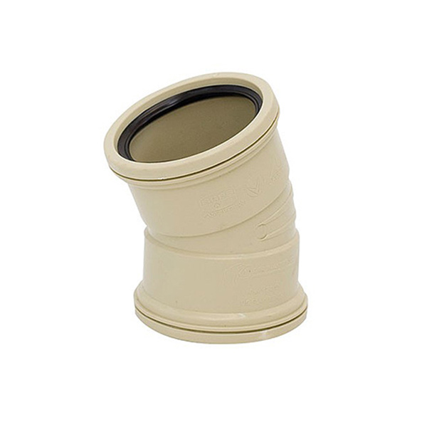 110mm X 22.5 PVC UG PL BEND 110mm X 22.5 PVC UG PL BEND