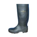 GUMBOOTS HARD TOE BLK S 6