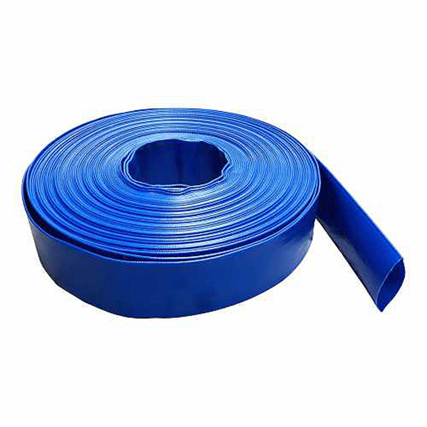 HOSE LAY FLAT BLUE 75MM