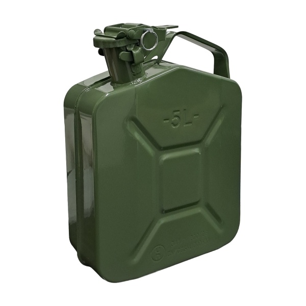 Jerry can 5lt metal grn diesel Jerry can 5lt metal grn diesel