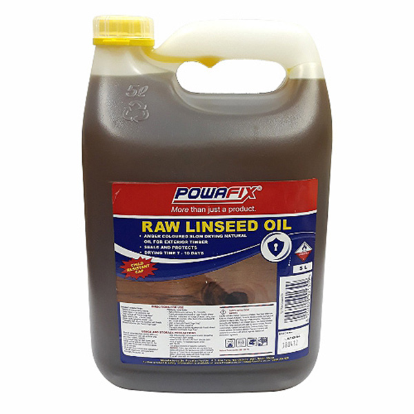 Linseed oil raw 5lt Linseed oil raw 5lt