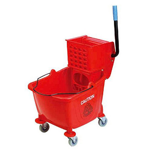 BUCKET UNIT SINGLE 32L C/W WRINGER YELLOW BUCKET UNIT SINGLE 32L C/W WRINGER YELLOW