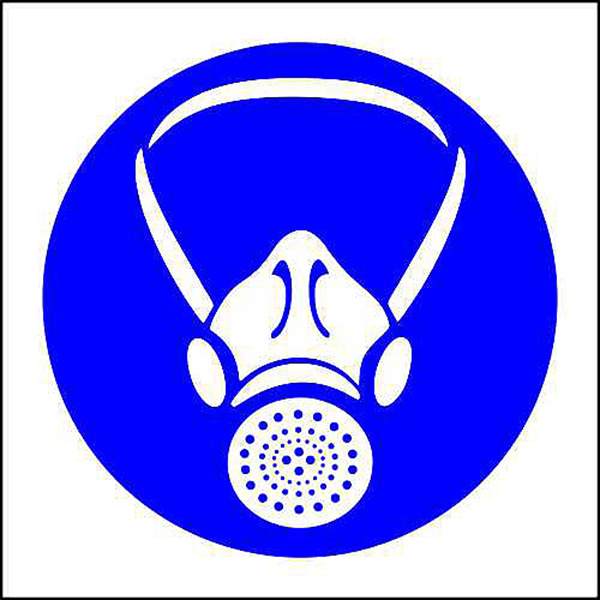 Sign 290x290 mouth protection Sign 290x290 mouth protection