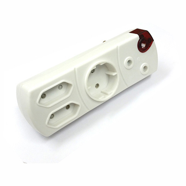 M/PLUG 1X15A 2XSLT 1XRND M/PLUG 1X15A 2XSLT 1XRND