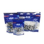 NYLOC NUT M08 100PC E/G
