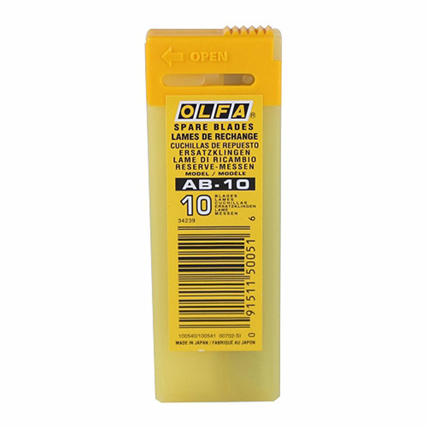 Olfa blade ab 10 Olfa blade ab 10