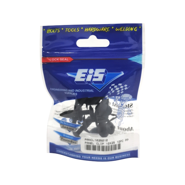 PANEL CLIP 10X25 10PC PP PANEL CLIP 10X25 10PC PP