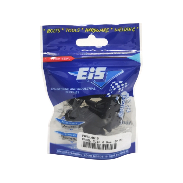 PANEL CLIP 6.5mm 10P PP PANEL CLIP 6.5mm 10P PP