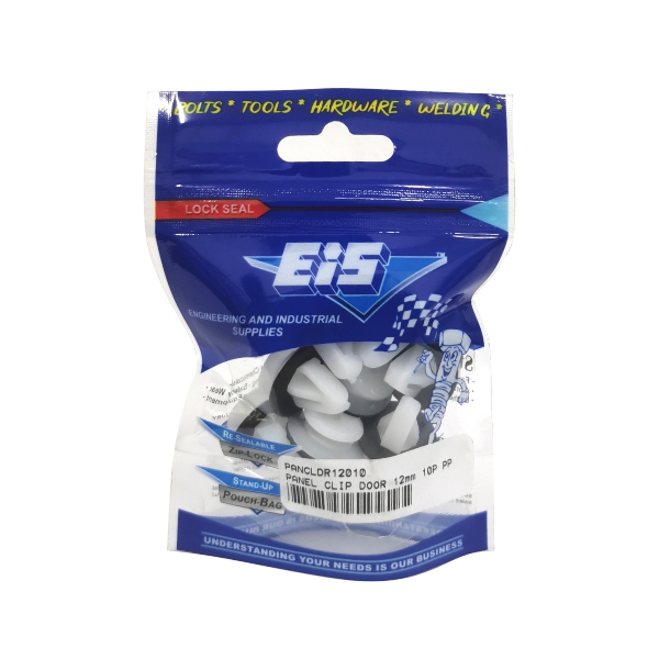 PANEL CLIP DOOR 12mm 10P PP PANEL CLIP DOOR 12mm 10P PP