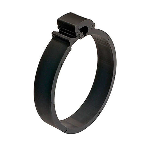 BLACK P-TRAP CLAMP 32MM